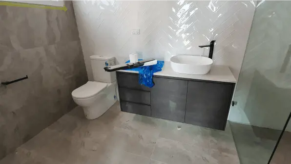 Freestanding Basin and Vanity Installation: Freestanding Basin Installation, Vanity Installation, Bathroom Plumbing, House Building Plumbing