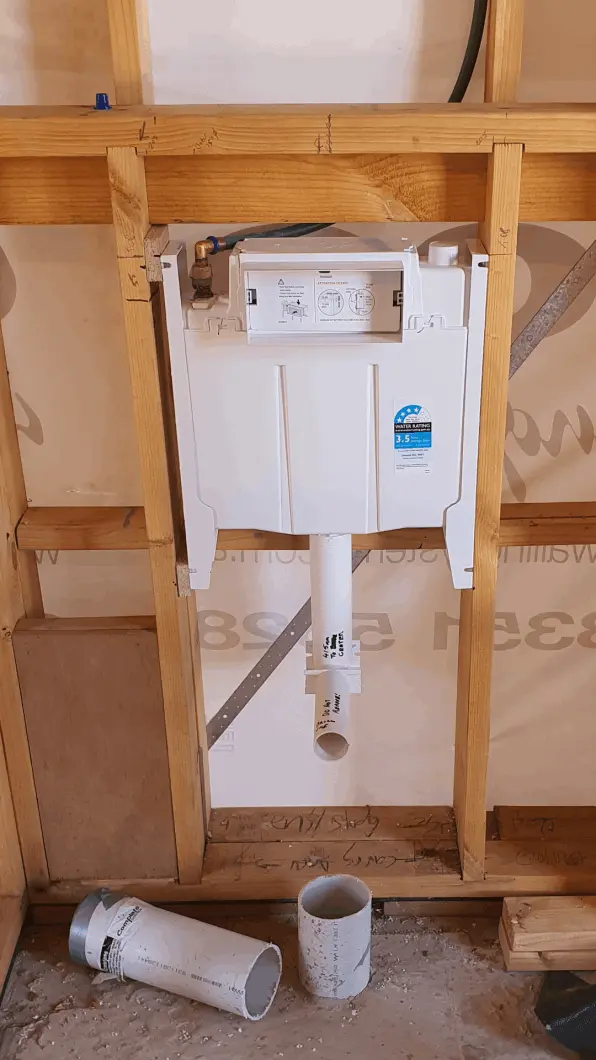 In Wall Toilet Cistern Installation: In Wall Toilet Cistern Installation, Bathroom Plumbing, House Building Plumbing, Plumbing Services