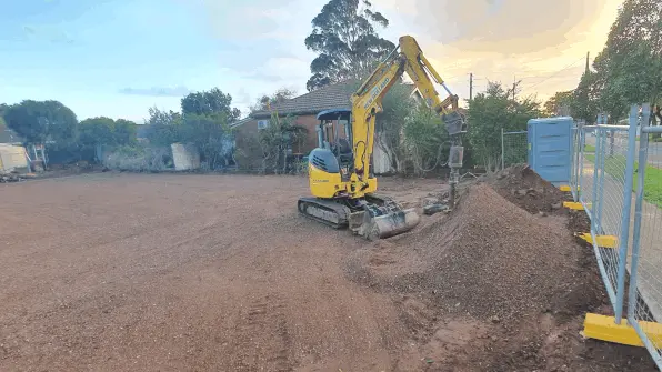 Site Excavation: Excavation, Construction site, Plumbing installation